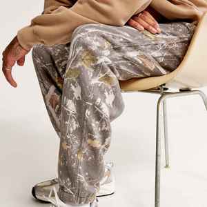SOLID INTERNATIONAL Jogger décontracté en toile respirante à coupe droite, avec impression par sublimation et logo personnalisé, cordon de serrage à la taille - Product Image 6