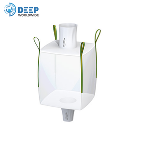 Bolsa FIBC de gran tamaño con boquilla de llenado superior y boquilla de descarga inferior, de 500 kg, 1000 kg, 1500 kg, 2000 kg para productos químicos - Product Image 6
