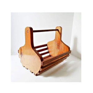 Panier en bois soigneusement conçu pour favoriser des espaces bien organisés, avec des performances fiables et une valeur utilitaire intemporelle - Product Image 4