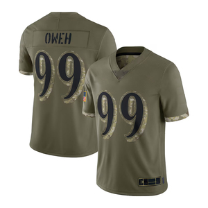 Venta al por Mayor de Camisetas de Fútbol Americano Diseñadas para Equipos con Material Duradero y Rendimiento Confiable, Personalizadas - Product Image 4