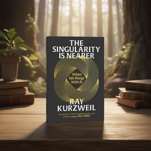 The Singularity is Nearer by Author Ray Kurzweil <b>Paperback</b> Custom Softcover <b>Book</b> Printing - Product Image 3