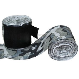Bandages de boxe personnalisés professionnels, best-sellers, en nylon élastique, de différentes couleurs, de bonne qualité, vêtements de sport - Product Image 1