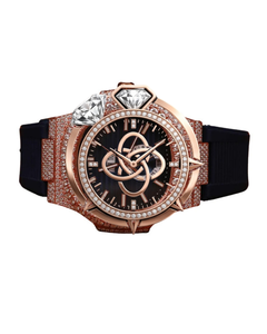 Luxury Round Dial Moissanite <b>Watch</b> Men Full <b>Diamond</b> Bracelet Wristwatch - Product Image 1
