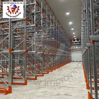 Système de rayonnage à palettes robuste de haute qualité avec stockage de suspension durable pour empiler des supports