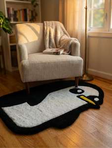 Tapis géométrique moderne en laine tuftée à la main de qualité supérieure, très demandé, best-seller, doux et décoratif pour chambre à coucher - Product Image 4