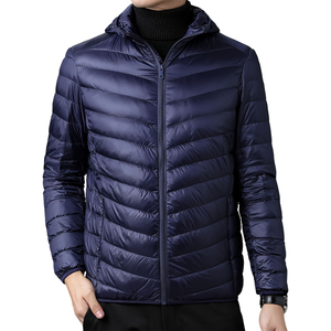 Chaqueta de Invierno Acolchada para Hombre, Diseño Moderno, con Capucha, Estilo Clásico Urbano, para Exteriores, Gruesa y a la Moda - Product Image 3