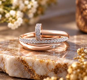 Anillo Clásico Eternity, Chapado en Rodio, Plata 925, Engaste de Circonita Redonda con Corte Brillante, Lujoso, Unisex, para Fiestas - Product Image 5