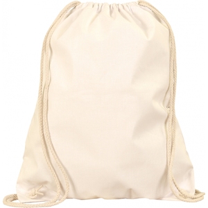 Sac en toile réutilisable avec cordon de serrage, logo personnalisé, coton bio, pour cadeaux et shopping, avec poignée en corde - Product Image 5
