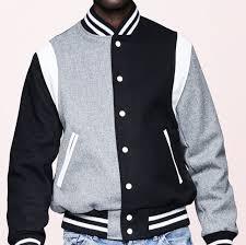 Veste universitaire unisexe FITME SPORTS pour l'hiver, en laine/polyester, avec détails en soie brodée, réversible, imperméable, streetwear - Product Image 5
