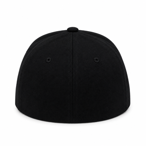 Casquette snapback noire à 6 panneaux avec logo brodé crâne blanc sur le pan droit, style streetwear unisexe, chapeau décontracté - Product Image 4