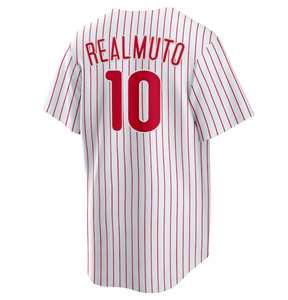 Camisetas de Béisbol al por Mayor para Adultos # 10 J.T. Camiseta Realmuto para Hombre de Filadelfia - Product Image 4