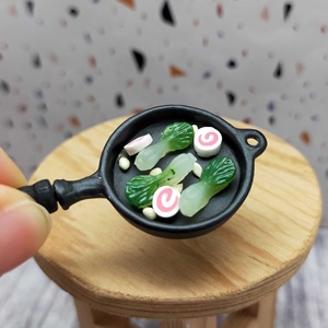 1:12 <b>Miniature</b> Plastic Spoon Cabbage for Dollhouse Furniture Toys Set & Decoration - Product Image 6