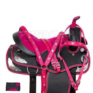 Silla de montar western de diseño artesanal con estructura de árbol robusta y de alta calidad - Product Image 2