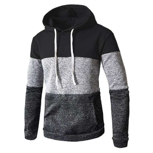 Sudadera con capucha Slim Fit para hombre, ropa deportiva, sudadera clásica con bolsillo canguro, fabricada en Pakistán. - Product Image 6