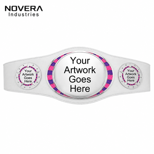 NOVERA INDUSTRIES เข็มขัดแชมป์เปี้ยนชิพคุณภาพสูงสั่งทำพิเศษ ผลิตจากโลหะผสมสังกะสี สำหรับผู้ใหญ่ ใช้ได้ทั้งชายและหญิง ดีไซน์ทนทาน สวมใส่สบาย เหมาะสำหรับกีฬา MMA และกีฬาทุกประเภท - Product Image 3
