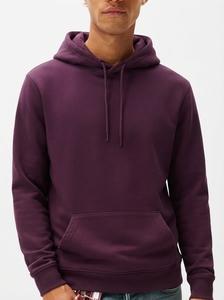 80% Cotton 20% Polyester <b>Men's</b> Fleece Hoodie Embroidered Winter <b>Pullover</b> Oversized Drop Shoulder Casual Sweatshirt Dust Green - Product Image 3