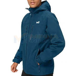 Chaqueta Impermeable para Hombre, Nuevo Diseño, Manga Larga, Nailon/Poliéster - Product Image 2