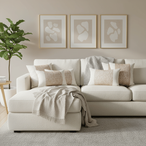 SOGA 6-Piece <b>Pillowcase</b> Set Classic Soft <b>Square</b> 4x45cm and Rose Gold Kalen Lumbar Covers 2x30x50cm - Product Image 3