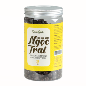 Chocolate Compuesto Exótico Vietnamita para Decoración de Pasteles, HALAL OEM/ODM, Bolas de Chocolate Oscuro Crujiente, Envío Global - Product Image 1