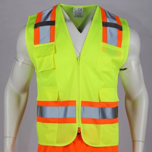 Chaleco de Seguridad de Poliéster Impermeable de Buena Calidad, ANSI Clase 2 EN ISO 20471, para Hombre, Talla Adulto Personalizada, Superventas - Product Image 2