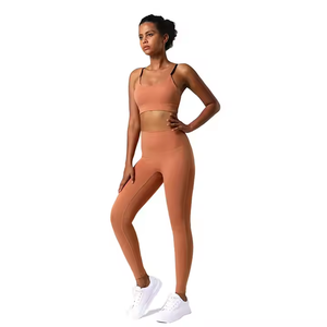 กางเกงโยคะออกกำลังกาย กางเกงเลกกิ้งฟิตเนสเอวสูงสำหรับผู้หญิง - Product Image 6