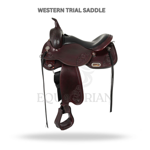 Selle de randonnée western, équipement d'équitation - Product Image 2