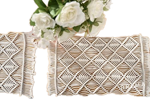 Customized Wholesale Cotton <b>Table</b> mats <b>Dinning</b> <b>Table</b> Macrame Mat Home Accessories - Product Image 3