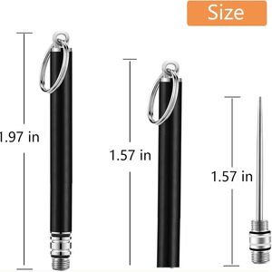 Portastuzzolini Portatile in Titanio, Set da 2 Pezzi, Riutilizzabile in Acciaio Inossidabile per Uso Domestico ed Esterno - Product Image 2