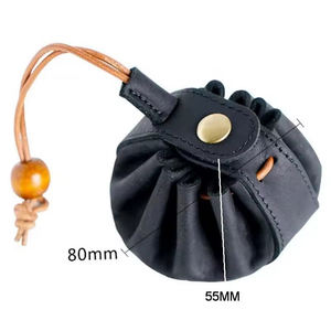 Bolsa de dados de cuero con logotipo y diseño personalizados para hombres y mujeres a precios económicos - Product Image 4