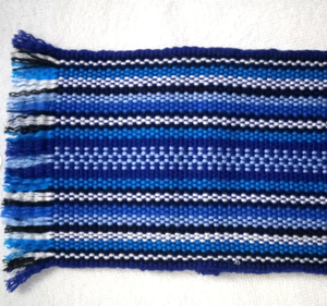 Extra <b>wide</b> Cossack woven sash <b>belt</b> 4Green maroon & yellow hand crafted waistband Colorful ethnic <b>belt</b> Unisex - Product Image 5