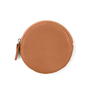 Leather Coin Holder <b>Pouch</b> <b>Mini</b> Portable Snap Closure Change Holder Unisex Minimalist Style Genuine leather coin purse - Product Image 6