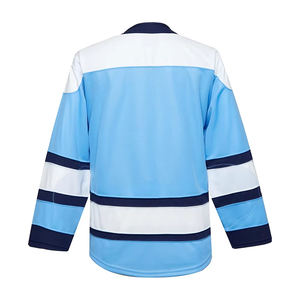 Nouveau maillot de hockey respirant personnalisé pour hommes, impression numérique en gros, nom et logo de l'équipe imprimés, haute qualité, séchage rapide, manches courtes pour le hockey sur glace - Product Image 2