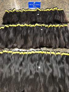 Paquetes de cabello virgen 12A largo recto 100% de cabello humano sin proveedor con extensiones de cabello sin enredos de color natural - Product Image 2