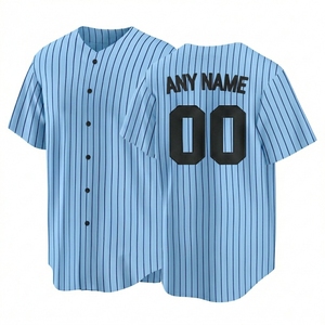Camiseta de béisbol personalizada para hombre, manga corta, con botones en la parte delantera, absorbe la humedad, estampado por sublimación, cualquier nombre y número - Product Image 3