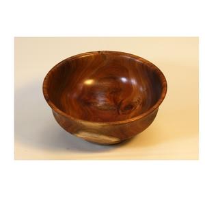 Juego de tazones de madera de acacia de primera calidad, duradero, ecológico y seguro, ideal para servir, recién llegado. - Product Image 6