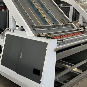 Machine de laminage automatique 3 plis pour emballage de cartons, laminage <span class=keywords><strong>feuille</strong></span> à <span class=keywords><strong>feuille</strong></span> entièrement automatique - Product Image 6