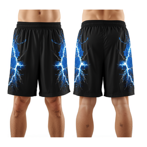 Pantalones Cortos Deportivos para Hombre, Estampados, Estilo Thunder, Ropa Deportiva Informal, Precio al por Mayor - Product Image 4