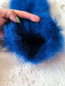 Masque facial en mohair doux et moelleux, cagoule d'hiver pour femmes et hommes, masque de ski tricoté chaud, style vieilli pour temps froid - Product Image 3