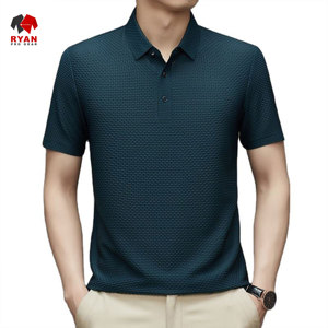 เสื้อโปโลดีไซน์สั่งทำพิเศษสำหรับผู้ชายจาก Ryan Pro Gear เนื้อผ้าระบายอากาศได้ดี สวมใส่สบาย ปกคอพับ สีพื้น - Product Image 5