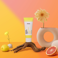 Crema Facial Coreana OEM ODM con Vitamina E, C, Colágeno, Niacinamida, Glutatión, Sin Sulfatos, Aclarante, Blanqueadora e Hidratante