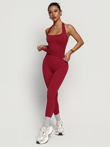 Ensemble de sport sans couture à compression 2 pièces : Crop top sportif à panneau graphique asymétrique et pantalon de yoga élastique amincissant - Product Image 4