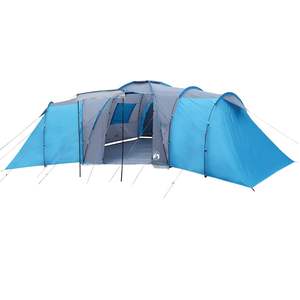 Tente familiale dôme imperméable bleue pour 12 personnes - Product Image 4
