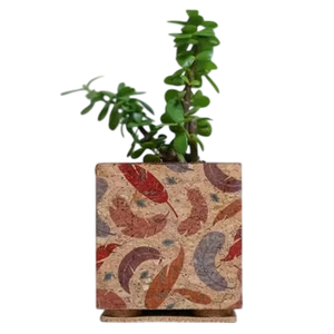 Pot de fleurs en tube à essai en liège, couleur naturelle, léger, design moderne, 100x300mm, personnalisable pour la maison, hydroponie - Product Image 3