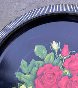 Support de plateau de service à dessert de qualité supérieure en noir imprimé à la main avec un design moderne, parfait pour le service alimentaire à l'hôtel et au restaurant - Product Image 2