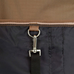 Couverture de cou pour chevaux, couverture imperméable et chaude pour chevaux, doublure douce, tissu durable, sangles réglables, ajustement confortable, grande rabat de queue - Product Image 6