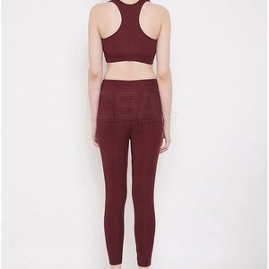 Ensemble de compression pour femmes de haute qualité, tissu extensible respirant, ensemble de vêtements de sport pour la course à pied, l'entraînement et la remise en forme - Product Image 3