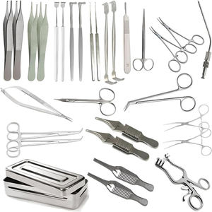 Kit de Instrumentos Quirúrgicos Vasculares de Acero Inoxidable Alemán de 30 Piezas, Clase II, Reutilizable, con Certificación CE, para Cirugía Manual de Fístula AV, por Dentavex - Product Image 3