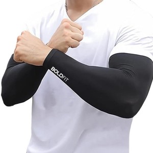 Manchons de cyclisme unisexes pour adultes, anti-UV, respirants, compressifs, rafraîchissants, avec design personnalisé - Product Image 2