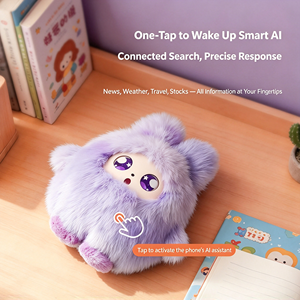 Lindo Colgante de Peluche Inteligente con Reproductor de Música, Interactivo y Parlante, con Enciclopedia de Voz y Preguntas y Respuestas, Muñeco Compañero con IA - Product Image 3