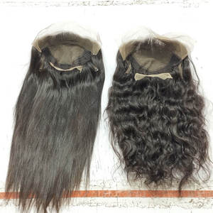 Fermeture frontale en dentelle HD Invisible Melt, cheveux humains vierges bruts bouclés profonds, pré-épilée, ligne de cheveux naturelle, fournisseur en gros - Product Image 2